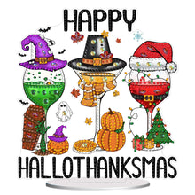 Load image into Gallery viewer, Acrylic Christmas Party Desktop Diamond Art Kits Diamond Painting Desktop Decors