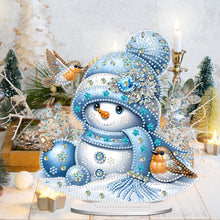 Load image into Gallery viewer, Christmas Snowman Diamond Painting Desktop Ornaments Kit Bedroom Table Decor