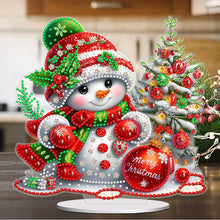 Load image into Gallery viewer, Christmas Snowman Diamond Painting Desktop Ornaments Kit Bedroom Table Decor
