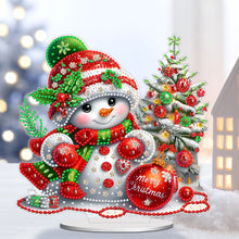 Load image into Gallery viewer, Christmas Snowman Diamond Painting Desktop Ornaments Kit Bedroom Table Decor