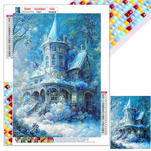 Load image into Gallery viewer, Diamond Painting - Full Square - Blue castle (30*40CM)