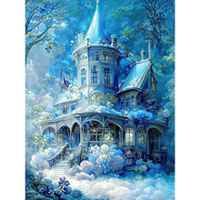 Load image into Gallery viewer, Diamond Painting - Full Square - Blue castle (30*40CM)