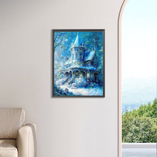 Load image into Gallery viewer, Diamond Painting - Full Square - Blue castle (30*40CM)