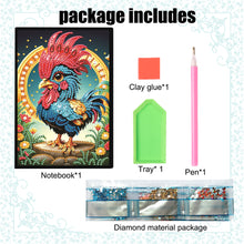 Load image into Gallery viewer, Cute Animal 5D Diamond Painting Notebook Diamond Art Dairy Book for Adults Kids