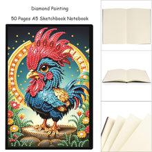 Load image into Gallery viewer, Cute Animal 5D Diamond Painting Notebook Diamond Art Dairy Book for Adults Kids