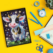 Load image into Gallery viewer, Cute Animal 5D Diamond Painting Notebook Diamond Art Dairy Book for Adults Kids