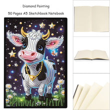 Load image into Gallery viewer, Cute Animal 5D Diamond Painting Notebook Diamond Art Dairy Book for Adults Kids