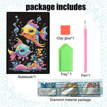 Load image into Gallery viewer, Cute Animal 5D Diamond Painting Notebook Diamond Art Dairy Book for Adults Kids