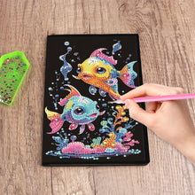 Load image into Gallery viewer, Cute Animal 5D Diamond Painting Notebook Diamond Art Dairy Book for Adults Kids