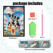 Load image into Gallery viewer, Cute Animal 5D Diamond Painting Notebook Diamond Art Dairy Book for Adults Kids