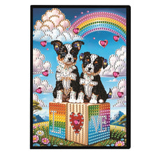 Load image into Gallery viewer, Cute Animal 5D Diamond Painting Notebook Diamond Art Dairy Book for Adults Kids