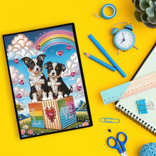 Load image into Gallery viewer, Cute Animal 5D Diamond Painting Notebook Diamond Art Dairy Book for Adults Kids