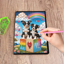 Load image into Gallery viewer, Cute Animal 5D Diamond Painting Notebook Diamond Art Dairy Book for Adults Kids