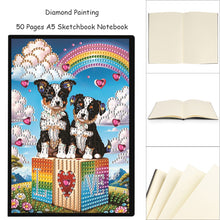 Load image into Gallery viewer, Cute Animal 5D Diamond Painting Notebook Diamond Art Dairy Book for Adults Kids