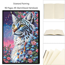 Load image into Gallery viewer, Cute Animal 5D Diamond Painting Notebook Diamond Art Dairy Book for Adults Kids