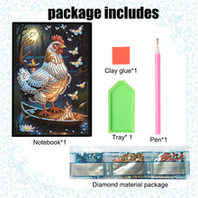 Load image into Gallery viewer, Cute Animal 5D Diamond Painting Notebook Diamond Art Dairy Book for Adults Kids