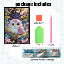 Load image into Gallery viewer, Cute Animal 5D Diamond Painting Notebook Diamond Art Dairy Book for Adults Kids
