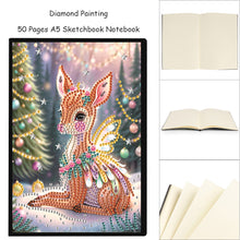 Load image into Gallery viewer, Cute Animal 5D Diamond Painting Notebook Diamond Art Dairy Book for Adults Kids