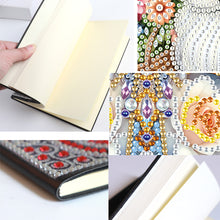 Load image into Gallery viewer, Flower Cross 5D Diamond Painting Notebook Diamond Art Dairy Book for Adults Kids