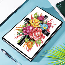 Load image into Gallery viewer, Flower Cross 5D Diamond Painting Notebook Diamond Art Dairy Book for Adults Kids