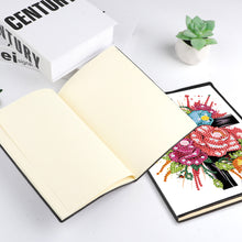 Load image into Gallery viewer, Flower Cross 5D Diamond Painting Notebook Diamond Art Dairy Book for Adults Kids