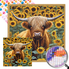 Load image into Gallery viewer, AB Diamond Painting - Full Round - Cow (40*40CM)