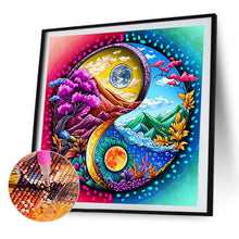 Load image into Gallery viewer, AB Diamond Painting - Full Square - Landscape Bagua map (45*45CM)