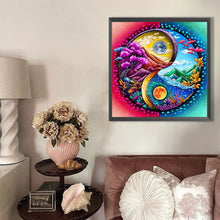 Load image into Gallery viewer, AB Diamond Painting - Full Square - Landscape Bagua map (45*45CM)