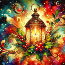 Load image into Gallery viewer, Diamond Painting - Full Round - Christmas lights (40*40CM)