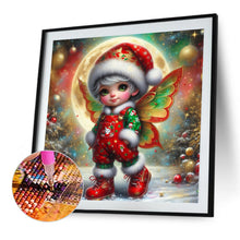 Load image into Gallery viewer, Diamond Painting - Full Round - Christmas butterfly boy (40*40CM)
