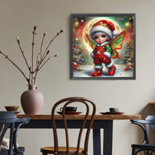 Load image into Gallery viewer, Diamond Painting - Full Round - Christmas butterfly boy (40*40CM)