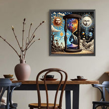 Load image into Gallery viewer, Diamond Painting - Full Round - Sun and moon sand funnel (40*40CM)