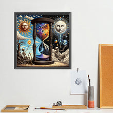 Load image into Gallery viewer, Diamond Painting - Full Round - Sun and moon sand funnel (40*40CM)