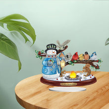 Load image into Gallery viewer, Acrylic Special Shaped Christmas Theme Desktop Diamond Art Kits for Home Office