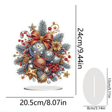 Load image into Gallery viewer, Acrylic Special Shaped Christmas Theme Desktop Diamond Art Kits for Home Office