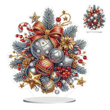 Load image into Gallery viewer, Acrylic Special Shaped Christmas Theme Desktop Diamond Art Kits for Home Office