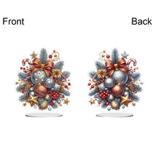 Load image into Gallery viewer, Acrylic Special Shaped Christmas Theme Desktop Diamond Art Kits for Home Office