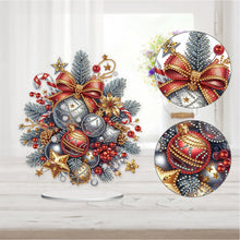 Load image into Gallery viewer, Acrylic Special Shaped Christmas Theme Desktop Diamond Art Kits for Home Office