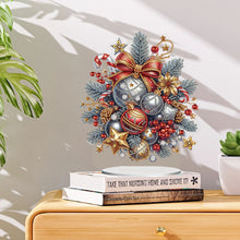 Load image into Gallery viewer, Acrylic Special Shaped Christmas Theme Desktop Diamond Art Kits for Home Office