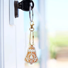 Load image into Gallery viewer, 8Pcs Double Side Christmas Cookies Diamond Painting Art Craft Keychain