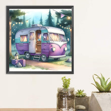 Load image into Gallery viewer, Diamond Painting - Full Round - Camping car (30*30CM)