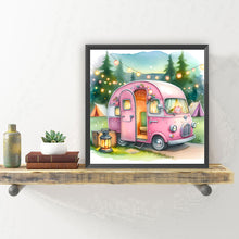 Load image into Gallery viewer, Diamond Painting - Full Round - Camping car (30*30CM)