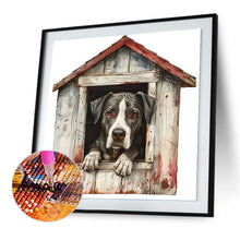 Load image into Gallery viewer, Diamond Painting - Full Round - Cute puppy (30*30CM)