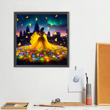 Load image into Gallery viewer, Diamond Painting - Full Round - Girl with gorgeous skirt (40*40CM)