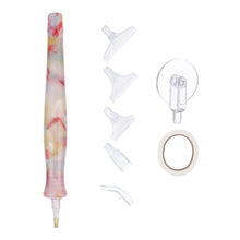 Load image into Gallery viewer, Resin 5D DIY Diamond Drill Pen with Tips Diamond Embroidery Accessories (White)