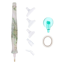 Load image into Gallery viewer, Resin 5D DIY Diamond Drill Pen with Tips Diamond Embroidery Accessories (Green)