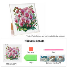 Load image into Gallery viewer, Diamond Painting - Partial Special Shaped - Beautiful flower (30*30CM)