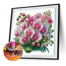Load image into Gallery viewer, Diamond Painting - Partial Special Shaped - Beautiful flower (30*30CM)
