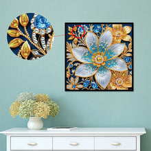 Load image into Gallery viewer, Diamond Painting - Partial Special Shaped - Beautiful flower (30*30CM)