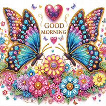 Load image into Gallery viewer, Diamond Painting - Partial Special Shaped - Dream butterfly (30*30CM)